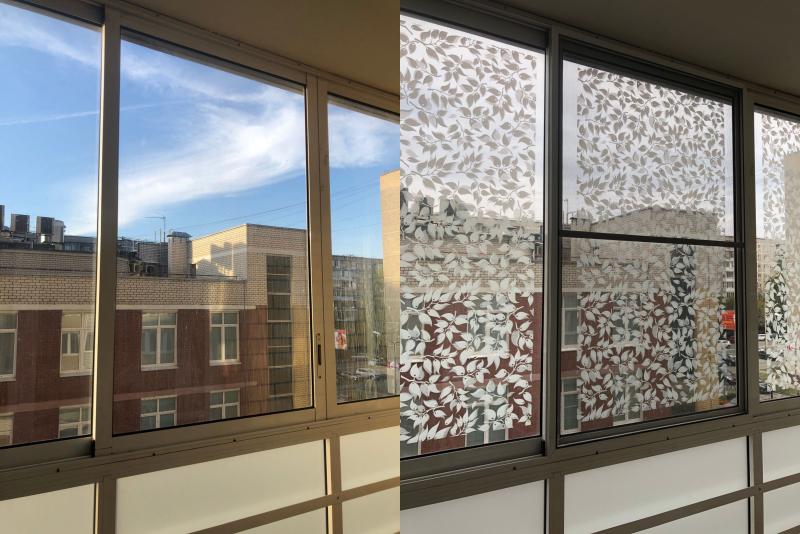 Демонтаж старой пленки, наклеек